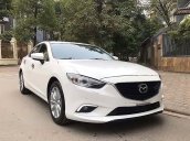 Cần bán xe Mazda 6 2.0 AT đời 2015, màu trắng