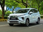 "Siêu phẩm" Mitsubishi Xpander 7 chỗ, màu trắng, nhập khẩu nguyên chiếc, góp 90% xe, LH Lê Nguyệt: 0988.799.330