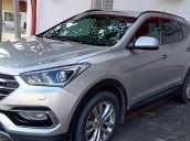 Bán xe Hyundai Santa Fe đời 2017, màu bạc, giá chỉ 920 triệu