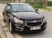 Cần bán xe Chevrolet Cruze 1.6 LT năm sản xuất 2016, màu đen, giá 366tr