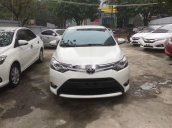 Bán Toyota Vios G sản xuất 2016, màu trắng, giá chỉ 446 triệu