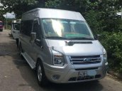 Chính chủ bán Ford Transit Luxury đời 2015, màu bạc, giá chỉ 540 triệu