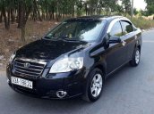 Cần bán lại xe Daewoo Gentra sản xuất 2009, màu đen đẹp như mới, giá 178tr