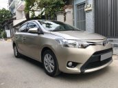 Cần bán lại xe Toyota Vios năm 2018, màu vàng xe gia đình