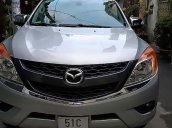 Bán Mazda BT 50 2.2L AT 2WD đời 2015, màu bạc, nhập khẩu, số tự động