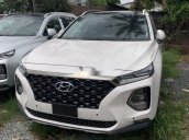 Bán xe Hyundai Santa Fe đời 2020, màu trắng