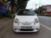 Cần bán Daewoo Matiz đời 2007, màu trắng xe gia đình, giá tốt