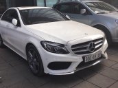 Bán xe Mercedes C300 AMG đời 2017, màu trắng nội thất đỏ