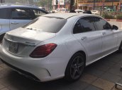 Bán xe Mercedes C300 AMG đời 2017, màu trắng nội thất đỏ