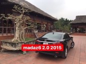 Bán Mazda 6 bản 2.0 sản xuất 2015, màu đen