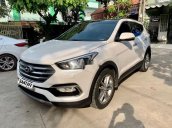 Cần bán gấp Hyundai Santa Fe năm sản xuất 2018, màu trắng