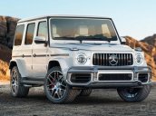 Ưu đãi đón tết chiếc xe Mercedes-Benz G63 AMG, sản xuất 2019, màu bạc, xe nhập khẩu nguyên chiếc