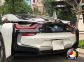 K3T Auto - BMW i8 sản xuất 2015, màu trắng, biển siêu VIP - LH 0366566666