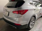 Bán ô tô Hyundai Santa Fe 2.4L 4WD đời 2015, màu bạc