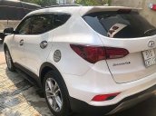 Cần bán gấp Hyundai Santa Fe 2.2L 4WD đời 2018, màu trắng