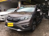 Cần bán Honda CR V đời 2015, màu nâu