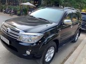 Xe Toyota Fortuner 2.7V 4x4 AT sản xuất năm 2009, màu đen