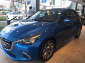 Bán ô tô Mazda 2 sản xuất 2019, màu xanh lam, xe nhập Thái