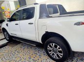 Cần bán lại xe Ford Ranger 4x4 năm 2018, màu trắng, nhập khẩu xe gia đình, 870tr