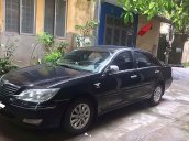 Bán Toyota Camry 2.4G sản xuất 2003, màu đen, nhập khẩu số sàn, giá chỉ 280 triệu