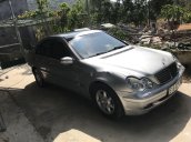 Xe Mercedes C class sản xuất 2004, màu bạc, 190 triệu