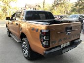 Cần bán gấp Ford Ranger đời 2018, màu ghi vàng 