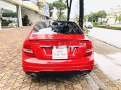 Bán Mercedes C300 AMG năm sản xuất 2014, màu đỏ, 879tr