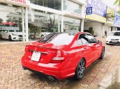 Bán Mercedes C300 AMG năm sản xuất 2014, màu đỏ, 879tr