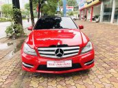 Bán Mercedes C300 AMG năm sản xuất 2014, màu đỏ, 879tr