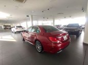 Bán Mercedes C300 AMG 2018, màu đỏ, xe lướt