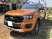 Cần bán gấp Ford Ranger Wildtrak 2.0L đời 2018, màu vàng, xe nhập