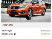 Bán Honda Jazz 1.5 RS đời 2019, xe nhập, giá chỉ 530 triệu