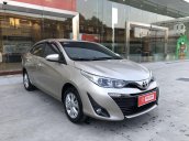 Cần bán Toyota Vios 1.5G CVT, màu nâu vàng 2019 chính hãng