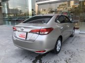 Cần bán Toyota Vios 1.5G CVT, màu nâu vàng 2019 chính hãng