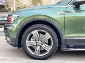 (VW Sài Gòn) Tiguan Allspace sơn lại theo ý khách hàng, màu xanh lục độc lạ, xe sơn ngay + vay 90% + phí trước bạ