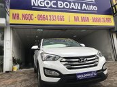 Hyundai Santafe CRDi, 2.2L 4 WD, sx 2015, máy dầu, màu trắng