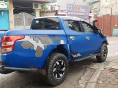 Bán Mitsubishi Triton Mivec đời 2017, màu xanh lam, 610 triệu