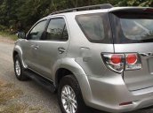 Bán Toyota Fortuner đời 2014, màu bạc