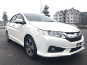 Cần bán Honda City 1.5CVT đời 2017, màu trắng số tự động