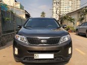 Xe Kia Sorento AT đời 2017, màu nâu xe gia đình, 795 triệu