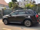 Xe Kia Sorento AT đời 2017, màu nâu xe gia đình, 795 triệu