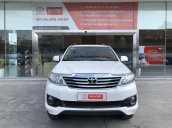 Bán Toyota Fortuner 2.7V 4x2 AT TRD 2015 trắng 48.000km, xe của gia đình