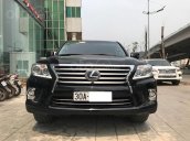 Bán Lexus LX570 xuất Mỹ model 2014, màu đen, xe đăng ký tên cá nhân, bản full kịch đồ có cả phanh khoảng cách