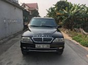 Xe Ssangyong Musso năm sản xuất 2005, màu đen