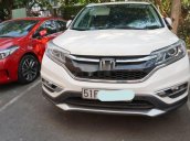 Bán Honda CR V sản xuất năm 2015, ĐK 2016, màu trắng