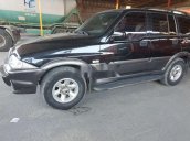 Bán Ssangyong Musso AT đời 2004, màu đen, nhập khẩu nguyên chiếc số tự động giá cạnh tranh