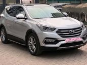 Cần bán Hyundai Santa Fe sản xuất năm 2016, màu bạc như mới, giá 975tr