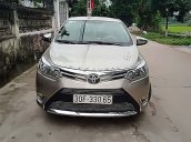 Cần bán gấp Toyota Vios 1.5E sản xuất năm 2016, màu vàng