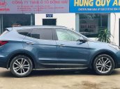 Cần bán gấp Hyundai Santa Fe đời 2017, màu xanh lam