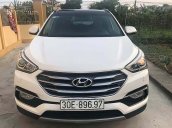 Bán Hyundai Santa Fe 2.2L 4WD đời 2017, màu trắng